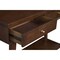 Homeroots 42" Brown Solid and Manufactured Wood Floor Shelf Console Table With Storage With Storage 524161 - alternate 2