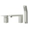 Alfi Brand Polished Chrome Deck Mount Tub Filler and Square Hand Held Shower Head AB2322-PC - alternate 6
