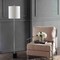 Jonathan Y Levitt 60.5" Marble/Metal LED Floor Lamp, Black/Chrome JYL2062A - alternate 3
