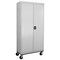 Sandusky Lee Solid Door Storage Cabinet, 36 in W, 78 in H, 24 in D, Light Gray TAWR362472-05 - alternate 2
