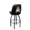 Holland Bar Stool Co Logo Grizzly East Carolina 36 in. Swivel Bar Stool with Black Wrinkle Finish L048 - alternate 1