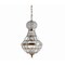 Jonathan Y Regina 12" Crystal/Metal Empire LED Pendant, Antique Brass JYL6109A - alternate 1