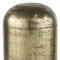 Homeroots 15" Antiqued Brass Cast Aluminum Cylindrical Tabletop Sculpture 608702 - alternate 3