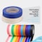 Enday Colored Masking Tape, 1" x 60 Yards, Assorted Colors, 6PK 8406-6 - alternate 2