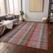 Homeroots 8' X 10' Red Pink And Pewter Plaid Washable Indoor Outdoor Area Rug 614002 - alternate 3