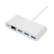Monoprice Select Series USB-C to 3x USB-A 3.0_ Gigabit Ethernet_ and USB-C (F) A 15250 - alternate 2
