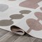 Jonathan Y Riley Abstract Coastal Contemporary Machine-Washable Cream/Multi 5 ft. x 8 ft. Area Rug WSH308A-5 - alternate 4