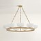 Troy Lighting Caelum 44.5in wide 9 Light Chandelier in Patina Brass F1345-PBR - alternate 5