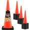 Xpose Safety 36 Inch Multipurpose PVC Orange Traffic Cone, 12lb base, 24PK OTC36-12L-24-X - alternate 1