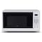 Commercial Chef 900 Watt Counter Top Microwave Oven, 0.9 Cubic Feet, White Cabinet CHM990W - alternate 1