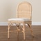 Bali & Pari Bilu Bohemian Natural Rattan Dining Chair 253-13660-ZORO - alternate 3