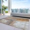 Homeroots 8' X 10' Copper Ivory And Brown Abstract Washable Indoor Outdoor Area Rug 603620 - alternate 5