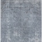 Homeroots 9' X 12' Blue And Gray Abstract Washable Indoor Outdoor Area Rug 615504 - alternate 2