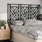Bali & Pari Karavo Bohemian Black Natural Rattan Queen Size Standalone Headboard 249-13857-ZORO - alternate 3