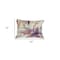 Homeroots 14" X 20" Pink and Purple Floral Cotton Throw Pillow With Sequins 529187 - alternate 1