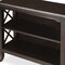 Homeroots 30" Dark Brown Two Tier Standard Bookcase 389555 - alternate 3