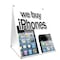 Signmission We Buy Iphones, 36 Inch x 24 Inch A-frame Yard Sign, Plastic Sign SBC-2436-We Buy Iphones - alternate 1
