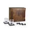 Picnic Time Family Of Brands NFL Indianapolis Colts - Whiskey Box Gift Set 605-10-509-143-2 - alternate 1