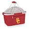 Picnic Time Family Of Brands NCAA USC Trojans Metro Shopping Basket - Insulated Picnic Basket 645-00-100-094-0 - alternate 1