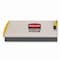 Rubbermaid Commercial HYGEN Quick Connect S-S Frame, Squeegee, 24w x 4.5d, Aluminum, Yellow FGQ57000YL00 - alternate 2