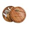 Picnic Time Family Of Brands Baltimore Ravens - Acacia Circo Cheese Cutting Board & Tools Set, (Acacia Wood) 855-04-512-033-2 - alternate 1