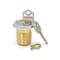 Ecs Hardware Durable Premium Mortise Cylinder, 1-1/2 in 26D Satin Chrome KW1 ECSH-MC04-26D-KW1 - alternate 1