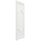 Ekena Millwork True Fit PVC Shaker Fixed Mount Shutters, Unfinished, 18W x 59H, PR TFP001SK18X059UN - alternate 5