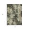 Homeroots 5' X 8' Brown And Beige Abstract Washable Indoor Outdoor Area Rug 630670 - alternate 4