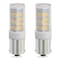 Bulbrite 35-Watt Equivalent T4 Dimmable Single-Contact Bayonet LED Light Bulb Warm White Light, 2PK 861539 - alternate 1