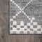 Jonathan Y Asilah Moroccan Modern Diamond Gray 3 ft. x 5 ft. Area Rug MOH300B-3 - alternate 2