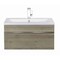Cutler Trough Collection 30 in Wall Mount Modern Bathroom Vanity - Organic FV-TR-ORGANIC30 - alternate 1