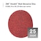 3M 3M Red Abrasive Disc, 01262, 6 in, 40, 25 discs per carton, 6PK 316U - alternate 3