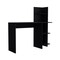 Homeroots 47" Black Wood Writing Desk 553550 - alternate 4