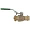 Viega 3/4 in ProPress x Hose Bronze Full Port Ball Valve w/ Lockable Metal Handle (Lead Free) 79876 - alternate 2