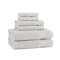 Arkwright Home Host & Home 6pc Bath Towel Set Light Grey - 6 Piece Set P-BSET-HH-LGY - alternate 1