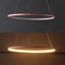 Jonathan Y Brice 23.75" Modern Contemporary Metal Round Dimmable Integrated LED Pendant, Matte Pink JYL7203B - alternate 2