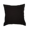 Homeroots 24" Beige and Black Geometric Cotton Throw Pillow With Embroidery 549405 - alternate 1