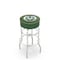 Holland Bar Stool Co 30" Colorado State Cushion Seat, 2-Ring Chrome Swivel Bar Stool L7C130ColoSt - alternate 1