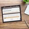 C-Line Products 9" x 12" Black Stitched Dual Pocket Expanding Shop Ticket File Jacket, 10/BX 43401 - alternate 2