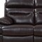 Homeroots 89" Gray Faux Leather USB Sofa With Black Legs 366311 - alternate 4