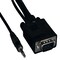 Sanoxy 25ft SVGA HD15 M/M Monitor Cable with Stereo Audio SNX-CBL-LDR-MO105-1125 - alternate 1