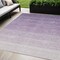 Homeroots 5' X 8' Purple And Lavender Ombre Washable Indoor Outdoor Area Rug 595830 - alternate 1