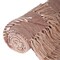Homeroots 50" X 60" Gray and Rust Woven Cotton Striped Throw Blanket with Fringe, Embroidery 548940 - alternate 4