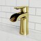 Vigo Paloma Single Handle Single-Hole Bathroom Faucet in Matte Brushed Gold VG01041MG - alternate 3