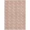 Homeroots 10' X 14' Salmon And Ivory Geometric Washable Indoor Outdoor Area Rug 595036 - alternate 3