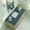 James Martin Vanities Breckenridge 48'' S Vanity, Whitewashed Oak w/ Parisien Bleu Silestone Top w/ Wireless Charger 330-V48-WWO-FPBL - alternate 4