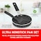 Bakken-Swiss Mini Nonstick Egg and Omelet Pan Set, 5.5in Marble Coating, Eco-Friendly, 2PK BKCWMIN88 - alternate 2