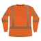 Ergodyne M Orange Class 3 Hi-Vis Long Sleeve Shirt Womens 8387 - alternate 4