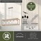 Vaxcel Pratt 5-Light Linear Chandelier, Two-Tone Brushed Nickel, Farmhouse Cage, 34-In. Wide H0332 - alternate 3