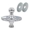 Mytee Products Kingpin to 2-5/16 in Gooseneck Ball Hitch Adapter w/ Rings Fit for Fifth Wheel KP-GOSNK-2516-CROM - alternate 1